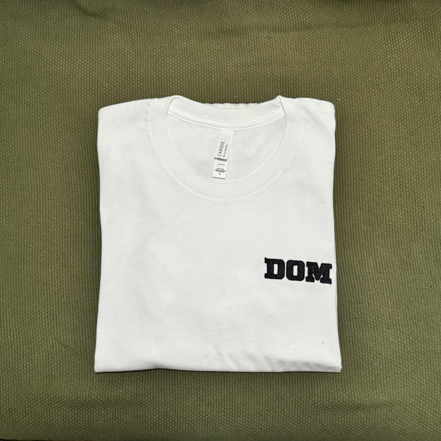 DOM Premium Embroidered T-shirt