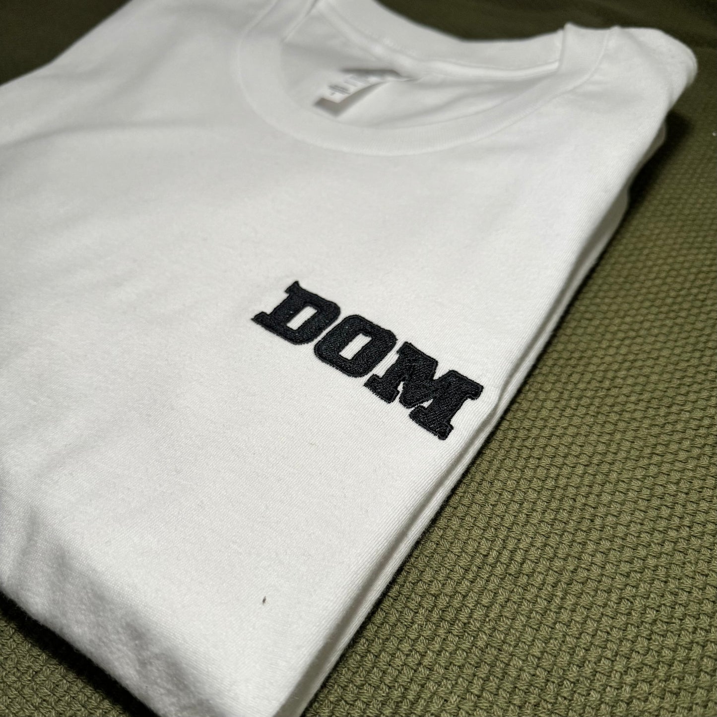 DOM Premium Embroidered T-shirt