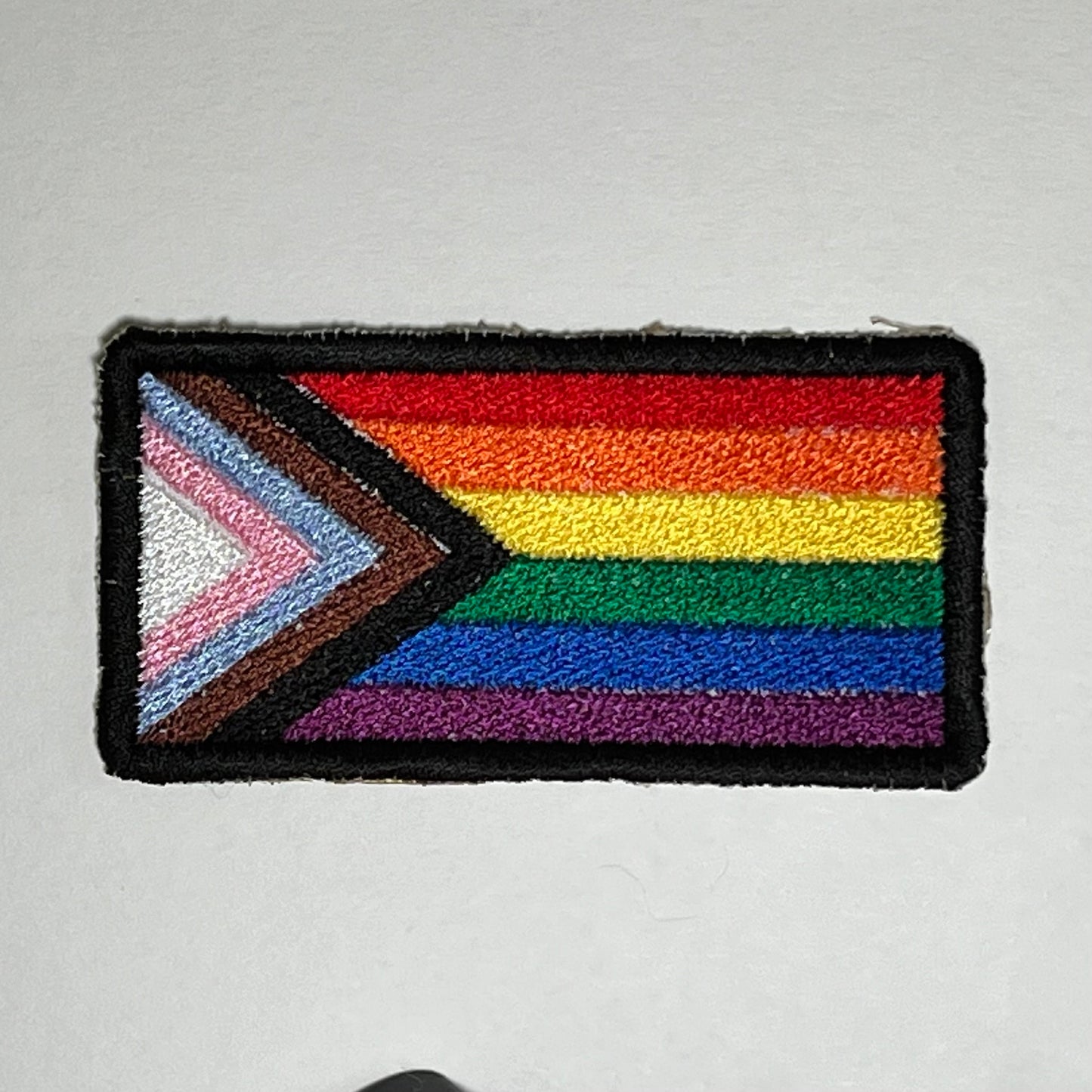 Progress Pride Embroidered Patch