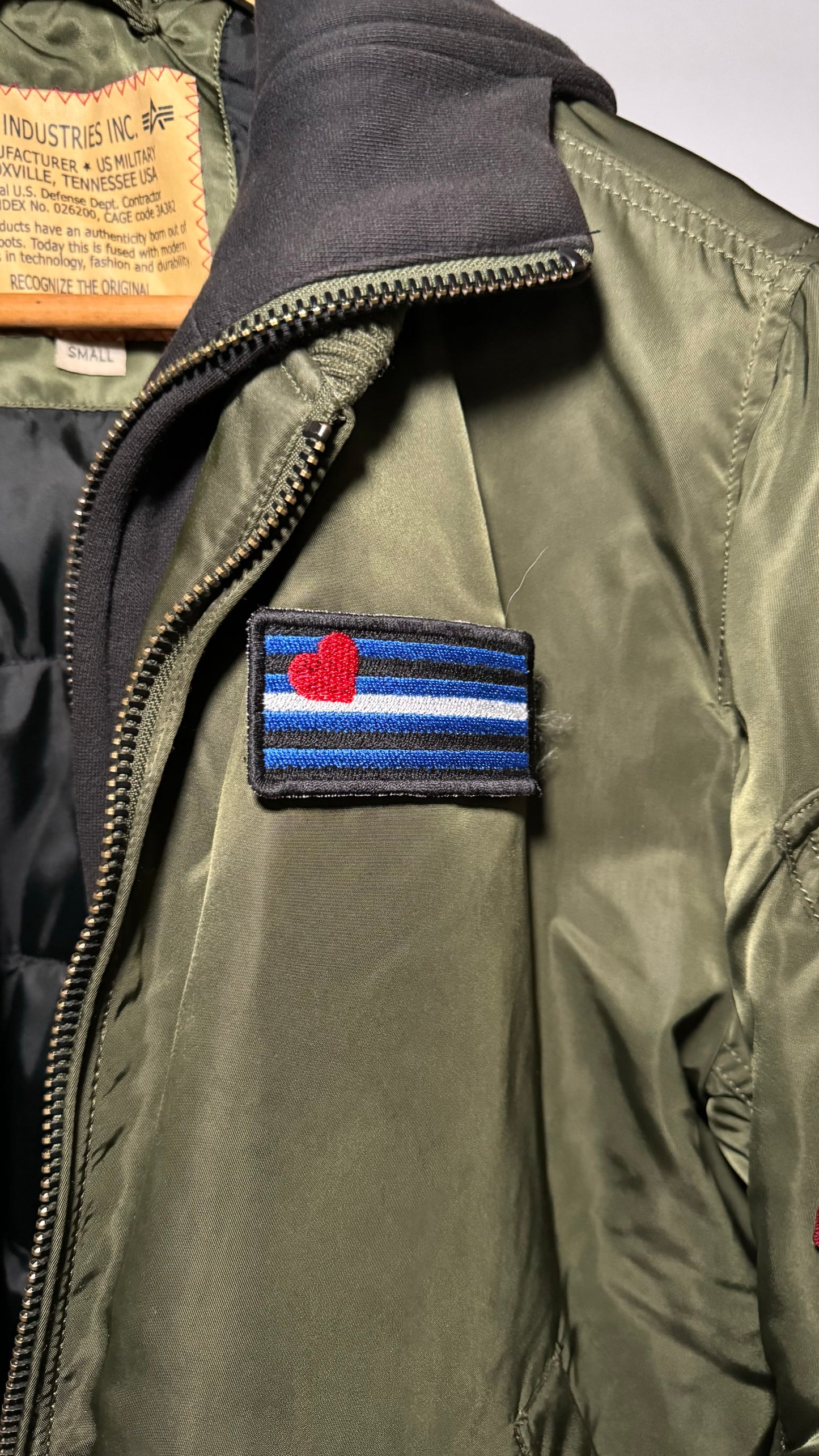 Leather Pride Embroidered Patch