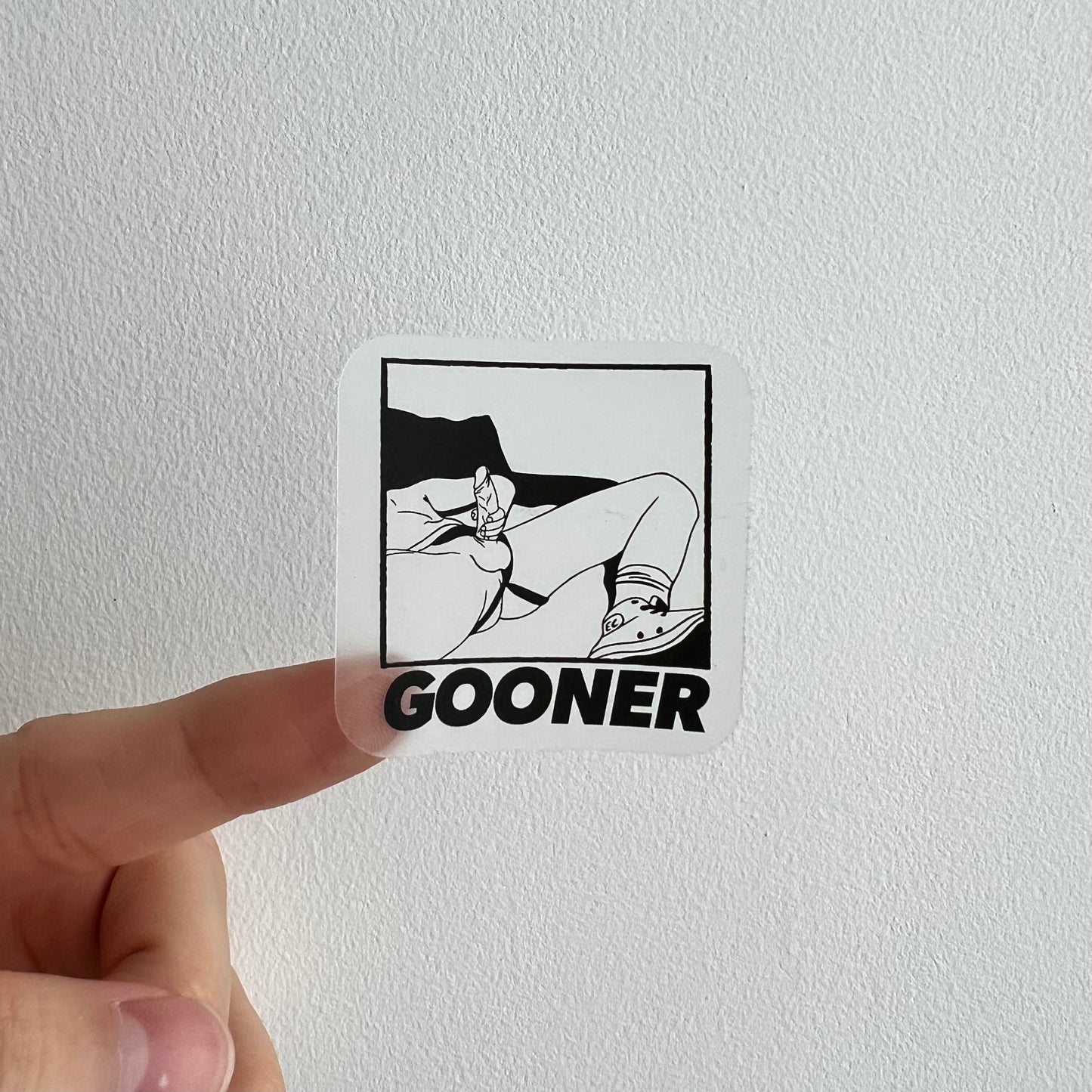 GOONER Transparant Sticker